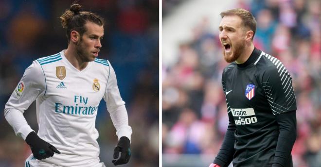 A la izquierda, Gareth Bale; A la derecha, Jan Oblak.