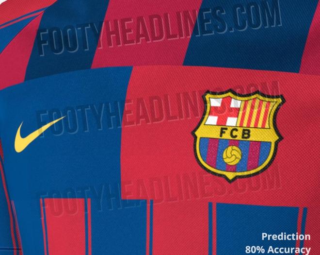 La posible camiseta del Barcelona para la 2019/20.