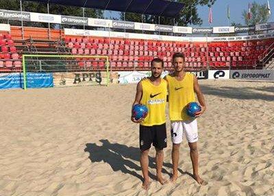 Fernando Guisado, jugador de la Selección española de fútbol playa.