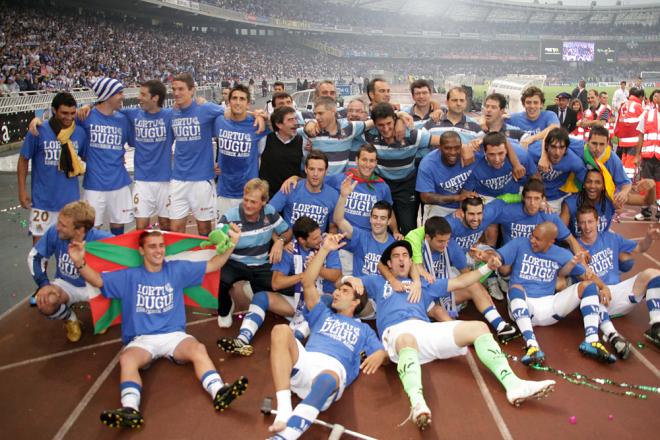 La Real Sociedad logró el ascenso un 13 de junio de 2010