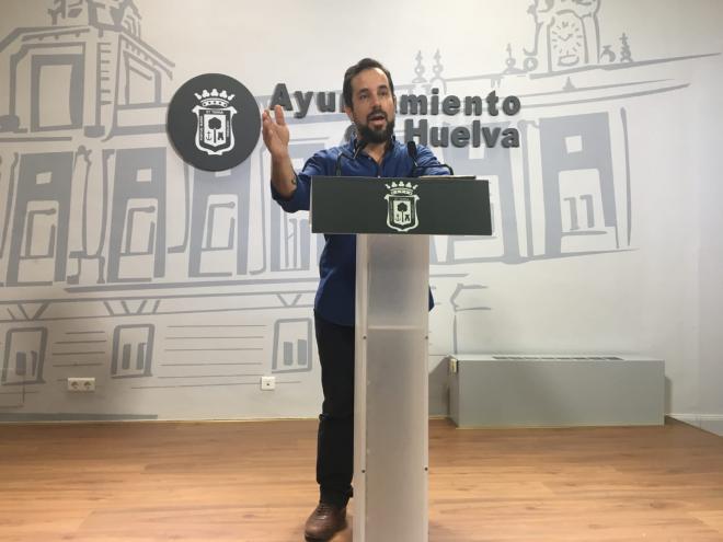 Jesús Amador, concejal de Participa Huelva.