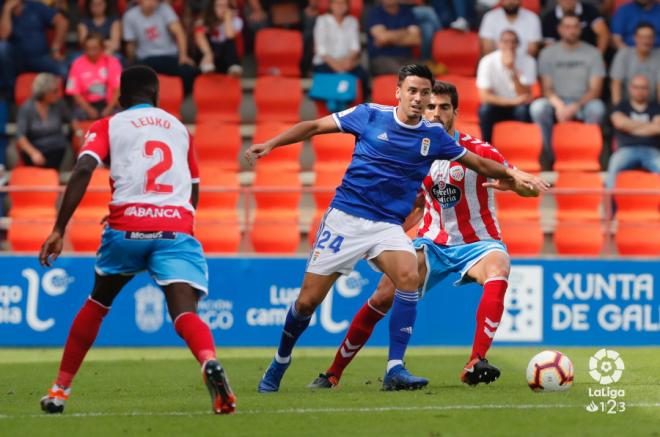 Christian en una acción del partido ante el Lugo (Foto: LaLiga).