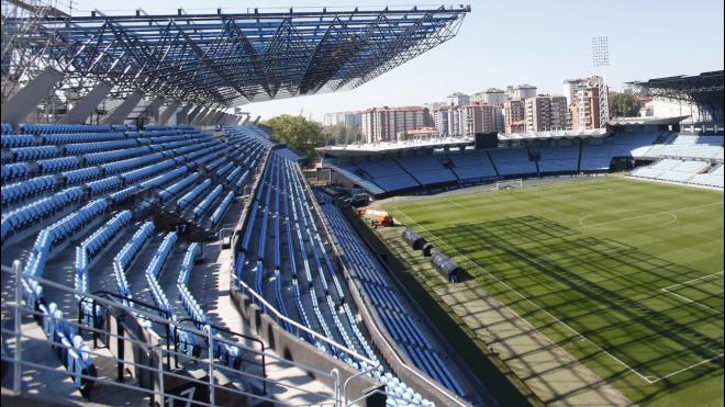 Estadio de Balaídos, en Vigo.
