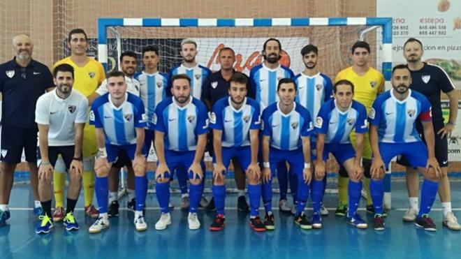 Plantilla 2018/2019 del Málaga CF Futsal (Foto: MálagaCF).
