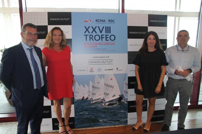 Imagen de la presentación del XXVII Trofeo Ugarte de vela