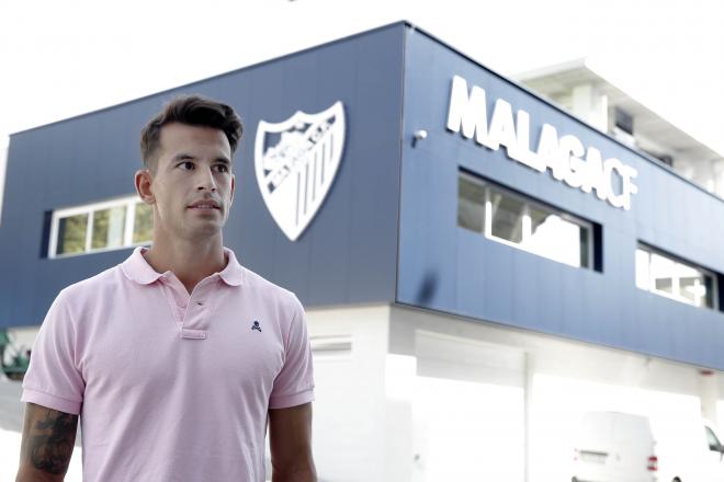 Luis Hernández posa para ElDesmarque Málaga.