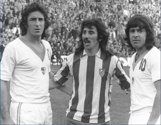 Sebastián Viberti, con el 'Ratón' Ayala y Vilanova, en una imagen de archivo.