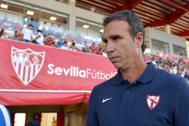 Luci Martín dirigió al filial del Sevilla la pasada temporada