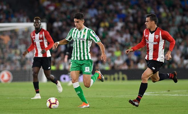 Bartra, en el partido ante el Athletic (Foto: Kiko Hurtado).