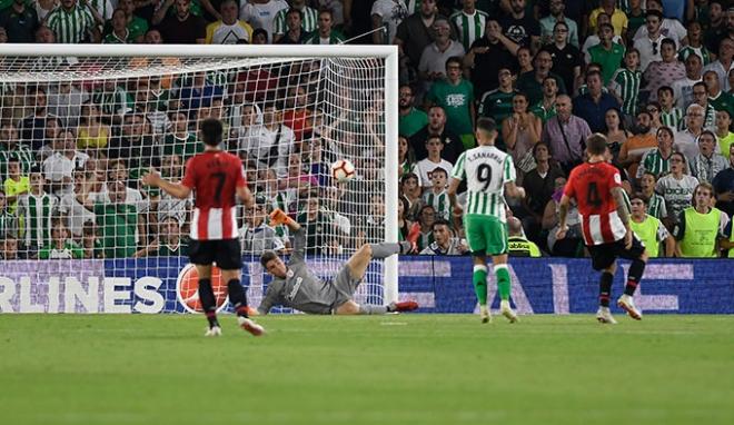 El Athletic dejó escapar un 0-2 en duelo contra el Betis de la 2018/2019 en el Benito Villamarín.