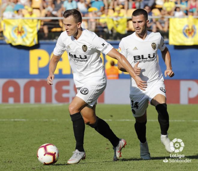 Cheryshev en el último Villarreal-Valencia CF. (Foto: LaLiga)