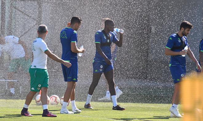 Carvalho, en un entrenamiento (Foto: Kiko Hurtado).