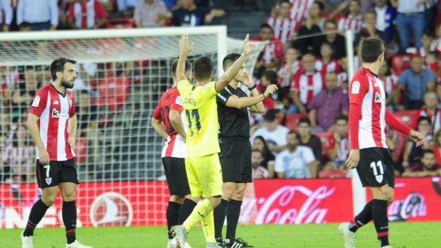 Del Cerro grande durante el partido. (Foto: LFP)