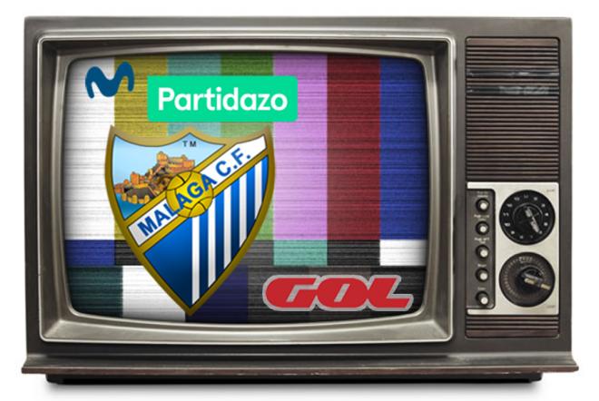 El Málaga, el equipo más televisado de LaLiga 1|2|3 en este arranque de temporada.