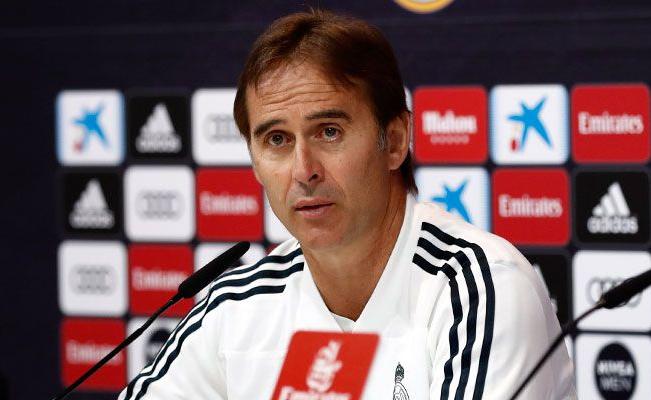 Lopetegui, en sala de prensa (Foto: RMCF).