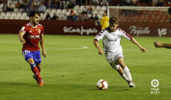 Imagen del último duelo liguero del Albacete (Foto: LaLiga).