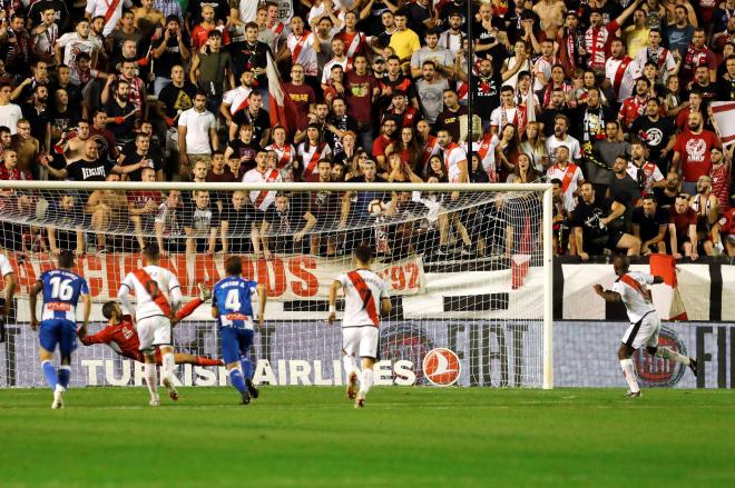 Gol de Kakuta en el Rayo-Espanyol de la jornada 7 de LaLiga Santander.