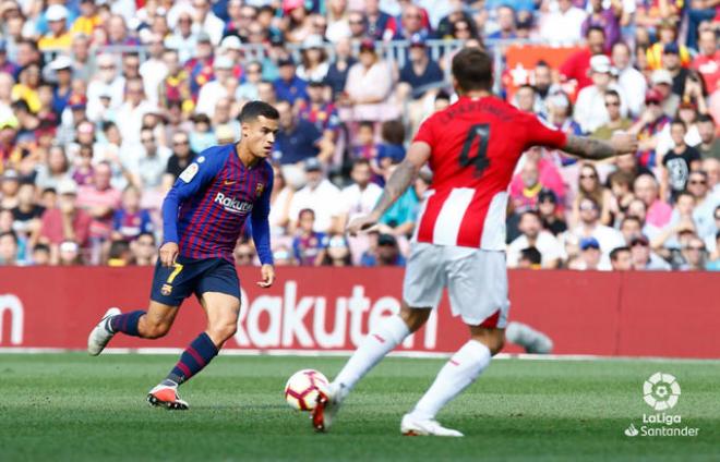 Iñigo Martínez con el Athletic Club. (Foto: LaLiga).