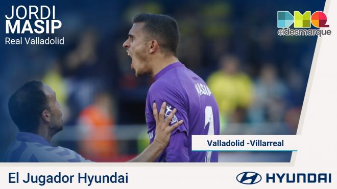 Jordi Masip, jugador Hyundai del Villarreal-Real Valladolid.