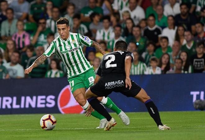 Cristián Tello, jugador del Betis (foto: Kiko Hurtado).