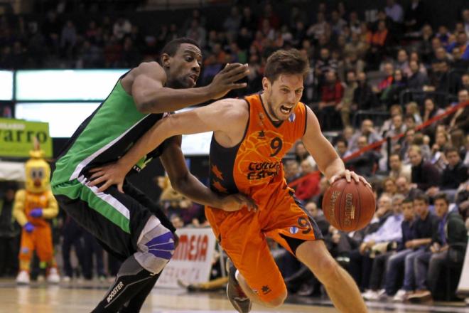 Sam Van Rossom en acción. (Foto: Miguel Ángel Polo)