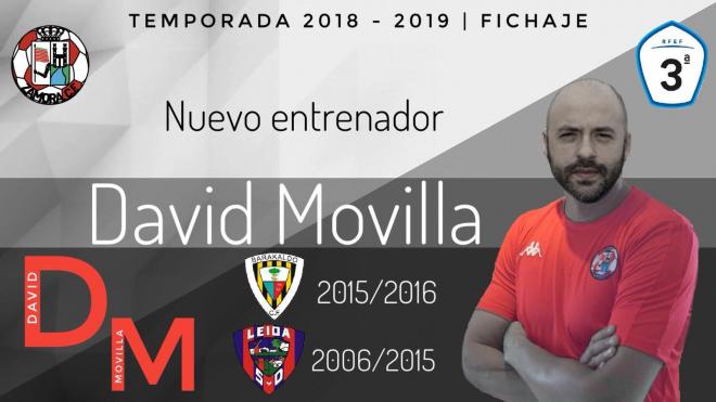 Tras año y medio sin equipo, David Movilla regresa a los banquillos con nuevos retos