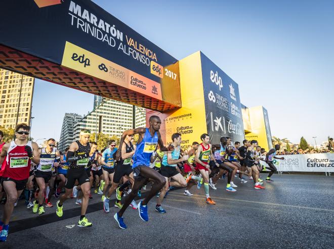 Maratón de Valencia 2017.