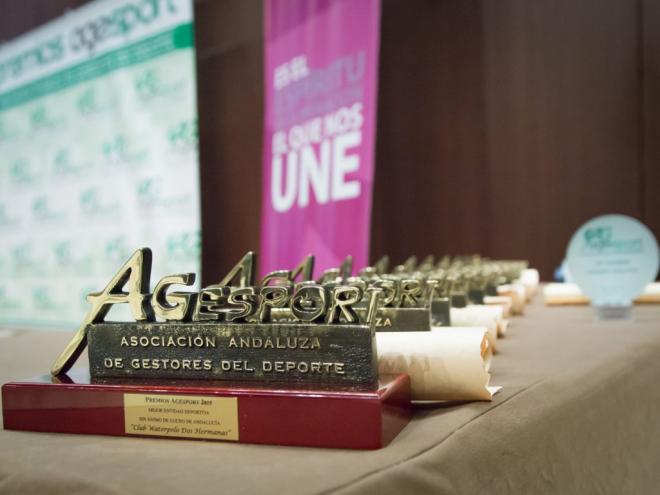 Una imagen de los premios AGESPORT.