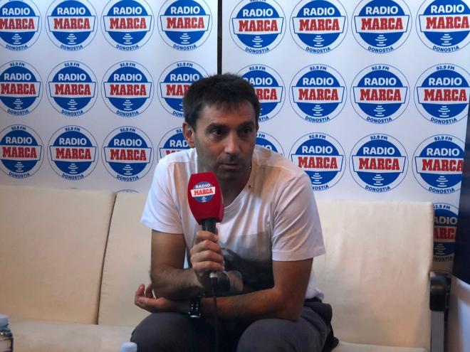 Asier Garitano pasó por los micrófonos de Radio Marca Donostia (FOTO: @RMDonostia)