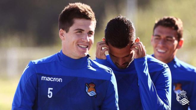 Garitano cuenta con un plantel corto para afrontar el derbi (FOTO: Real Sociedad)
