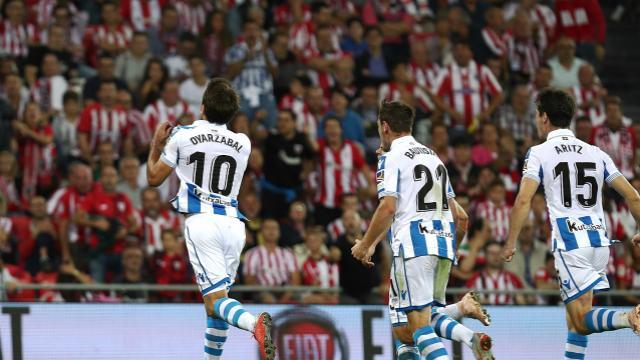 Mikel Oyazarbal no falló desde los once metros en San Mamés (LaLiga Santander)