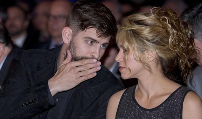 La pareja formada por la cantante Shakira y el futbolista Gerard Piqué