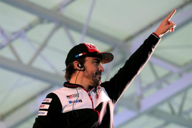 Fernando Alonso, en las Seis Horas de Fuji.