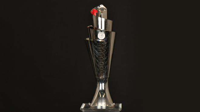 El trofeo de la Nations League.