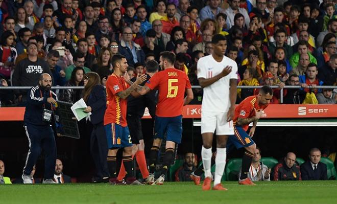 Ceballos, en el cambio (Foto: Kiko Hurtado).