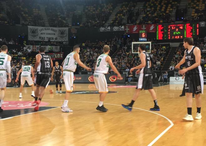 El Bilbao Basket ha encajado su primera derrota de la temporada.