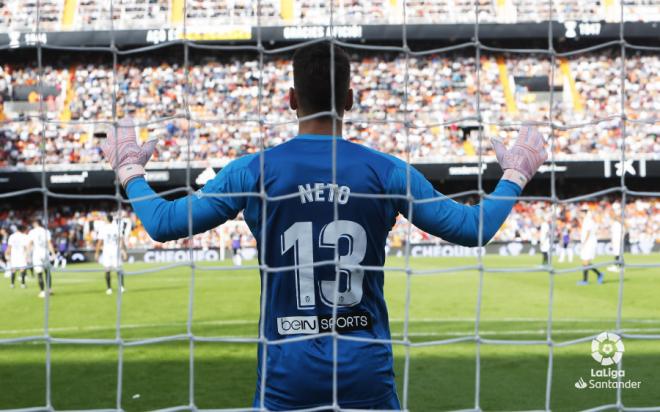 Neto mantiene con vida al Valencia CF (Foto: LaLiga)