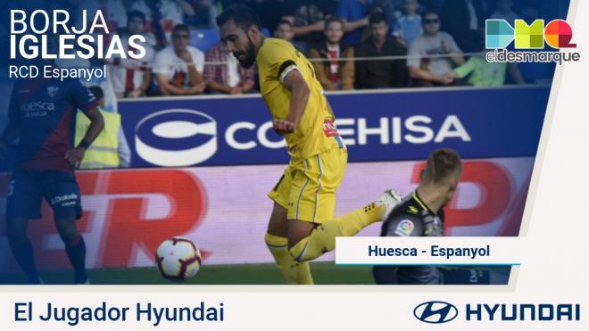 Borja Iglesias, jugador Hyundai.