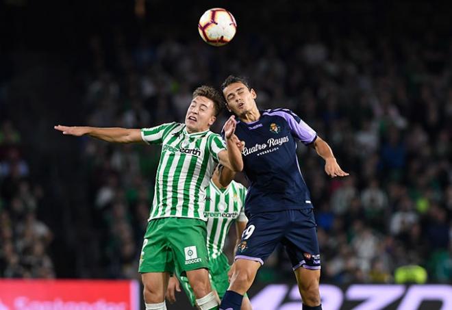 Francis, ante el Valladolid (Foto: Kiko Hurtado).