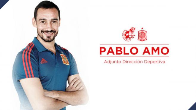 Pablo Amo fue jugador del Recreativo.