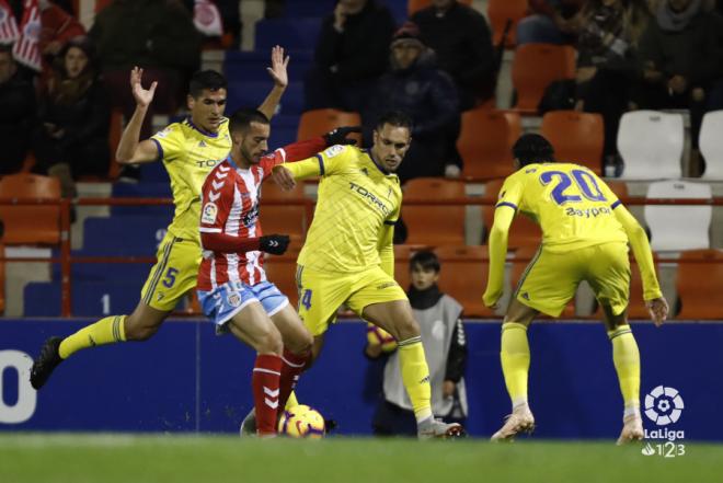 Correa, durante un lance del partido ante el Lugo (Foto: LaLiga).