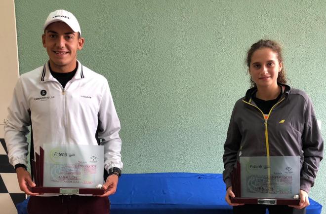 Campeones de Andalucía de tenis.
