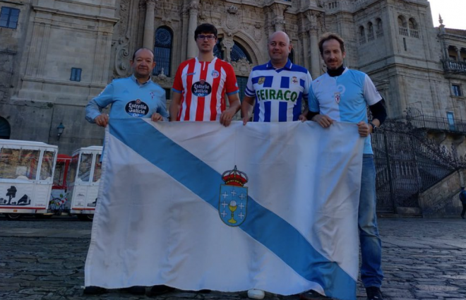 Comunicado de las Federaciones de Peñas de Deportivo, Celta, Lugo y Compostela (Foto: FP Deportivistas).