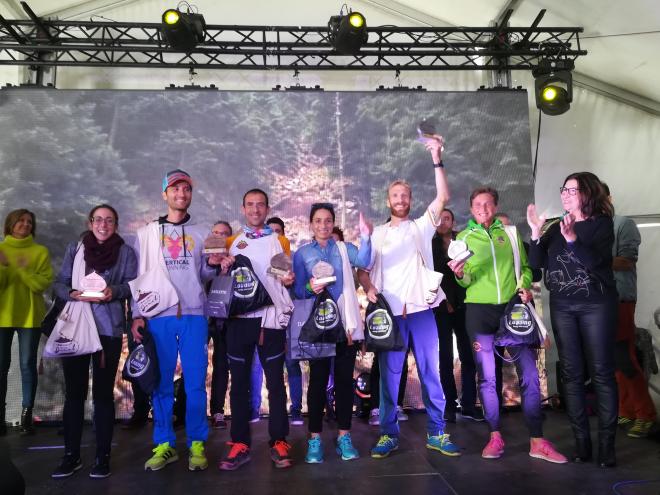 Los ganadores de la Gran Vuelta al Valle del Genal.