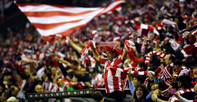 La afición del Athletic se ve nombrada por la polémica del himno.
