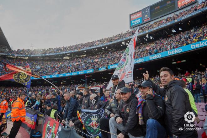 Afición del FC Barcelona en el Camp Nou (Foto: LaLiga).