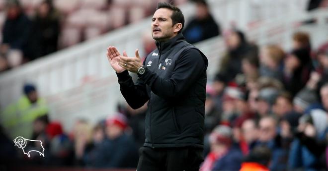 Frank Lampard, entrenador del Derby County (Foto: @dcfcofficial).