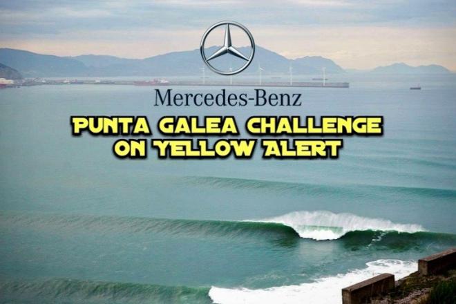Anuncio de alerta amarilla del Punta Galea Challenge.