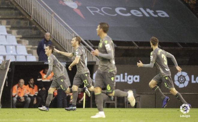 Juanmi le dedicó su gol en Balaídos a Sangalli (Foto: LaLiga)
