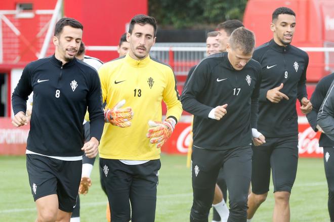 Santana, Mariño, Robin Lod y Blackman, en Mareo (Foto: Luis Manso).